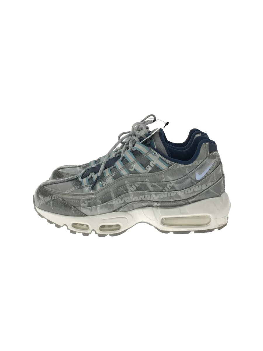 【中古】NIKE◆AIR MAX 95 SE_エアマックス 95 SE/26.5cm/GRY【シューズ】