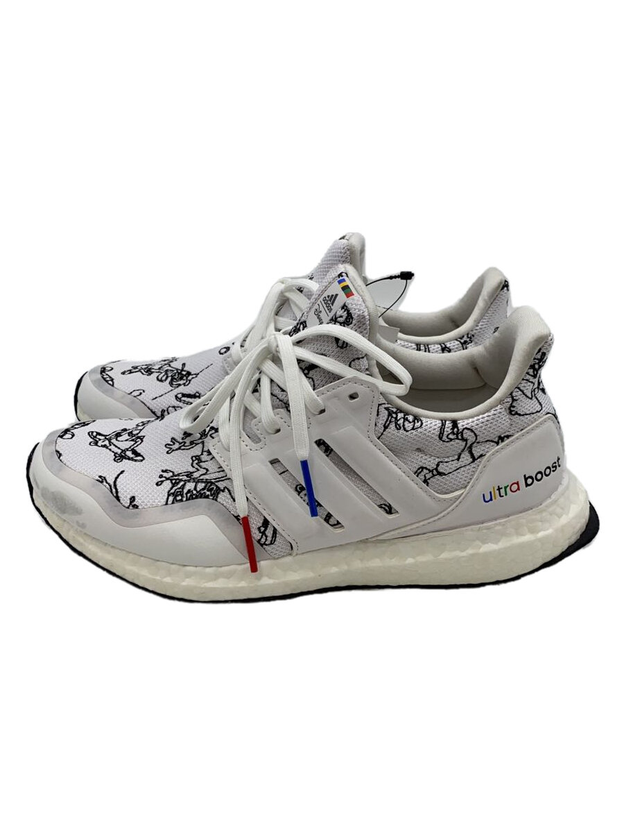 【中古】adidas◆ULTRABOOST DNA/25cm/WHT【シューズ】