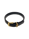 【中古】GUCCI◆ダブルGバックル/ブレスレット/レザー/ブラック/レディース【服飾雑貨他】