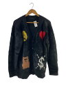 【中古】STUD MUFFIN◆カーディガン(厚手)/4/ナイロン/BLK/324-04147【メンズウェア】(4)