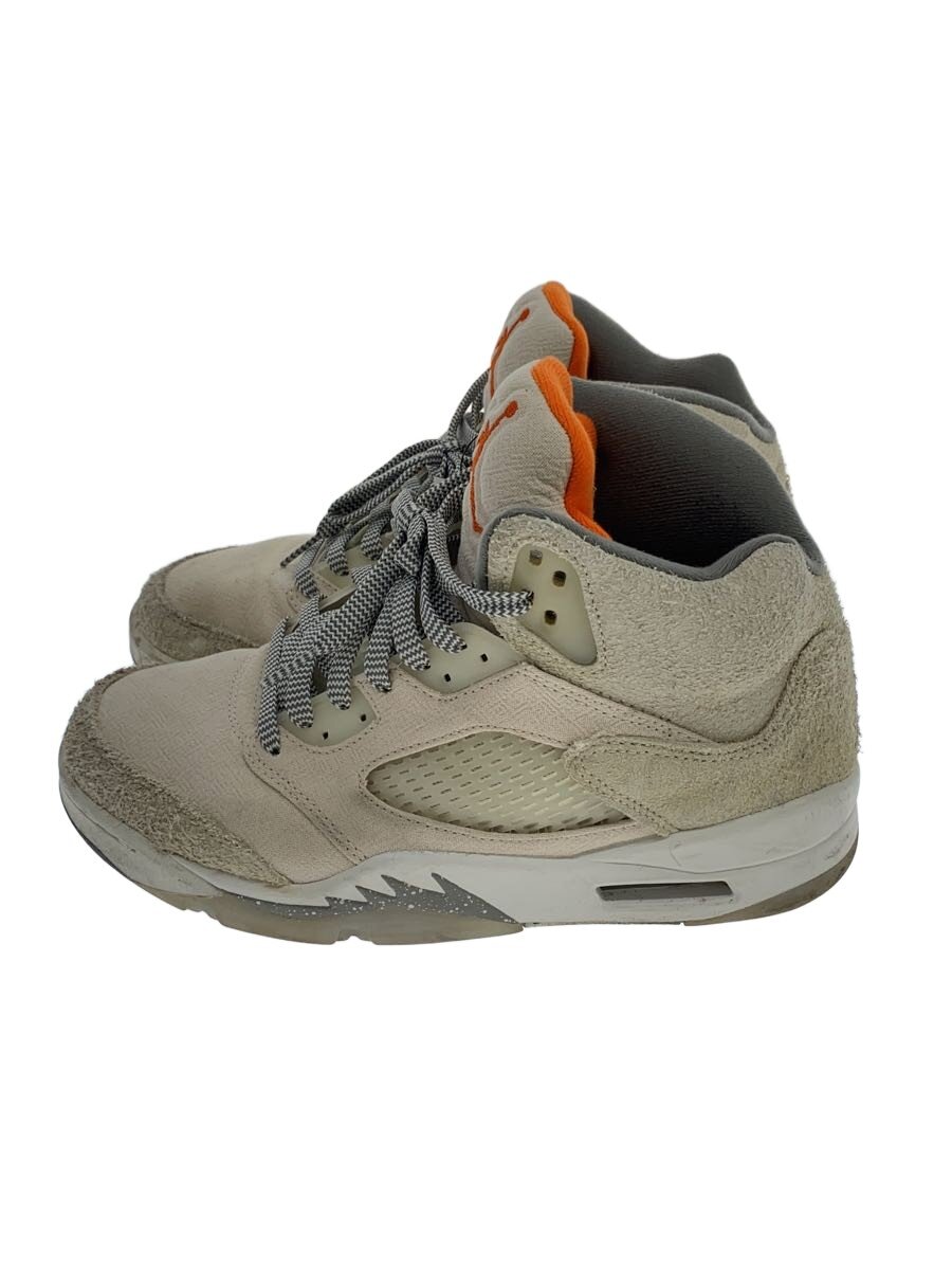 【中古】NIKE◆AIR JORDAN 5 RETRO SE CRAFT_エア ジョーダン 5 レトロ シーズナルエディション/U【シューズ】