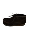 【中古】Clarks◆ブーツ/US8.5/BRW/スウェード/35402【シューズ】(4)