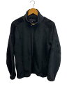 【中古】Needles Sportswear◆Piping Jacket - Micro Fleece/ジャケット/L/ポリエステル/BLK/FK261【メンズウェア】