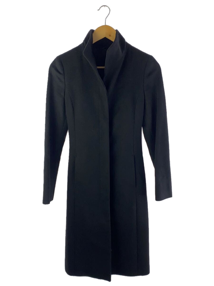 【中古】ANAYI◆チェスターコート/--/カシミア/BLK/無地//【レディースウェア】