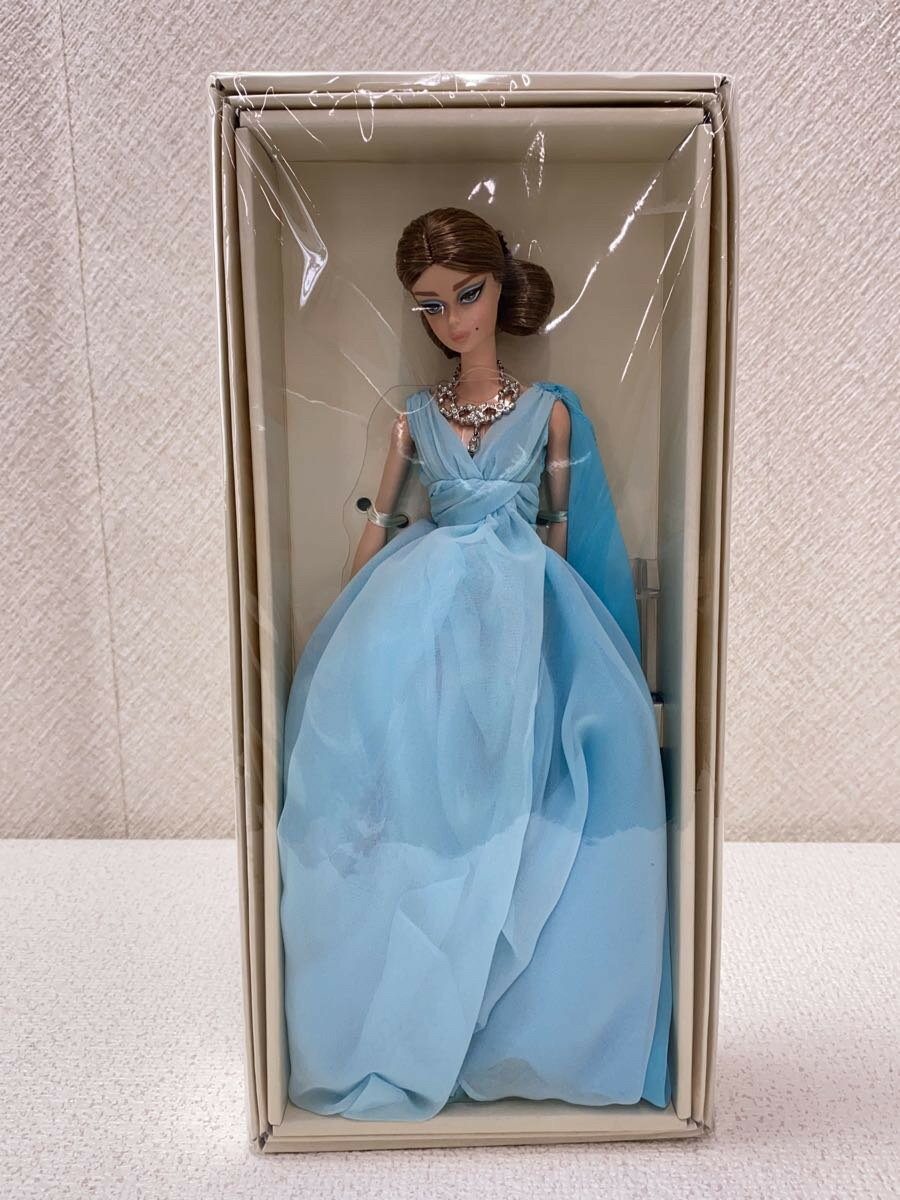 yÁzMattel International̎q/Fashion Model Collection/Blue Chiffon Ball Gown Dollyzr[z