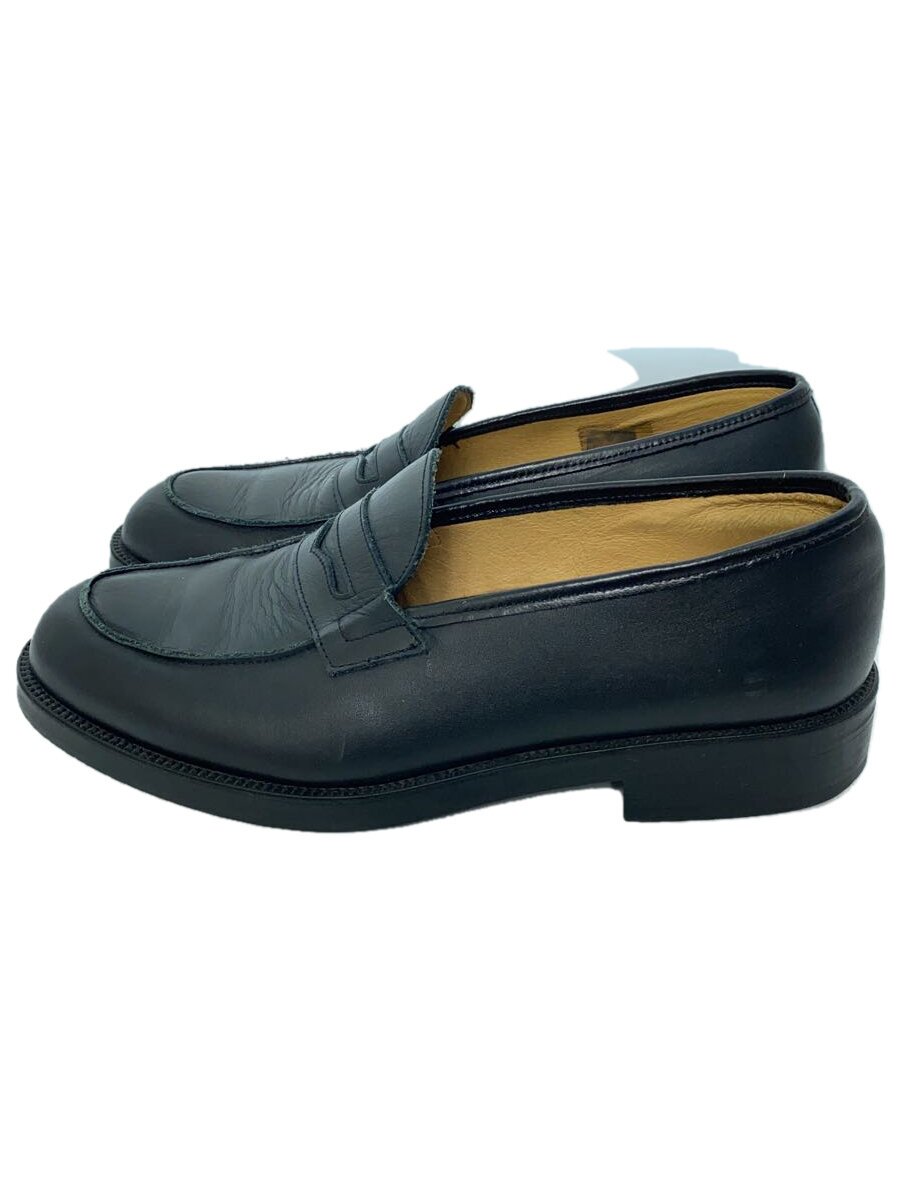 【中古】KLEMAN◆ローファー/40/BLK/レザー//【シューズ】