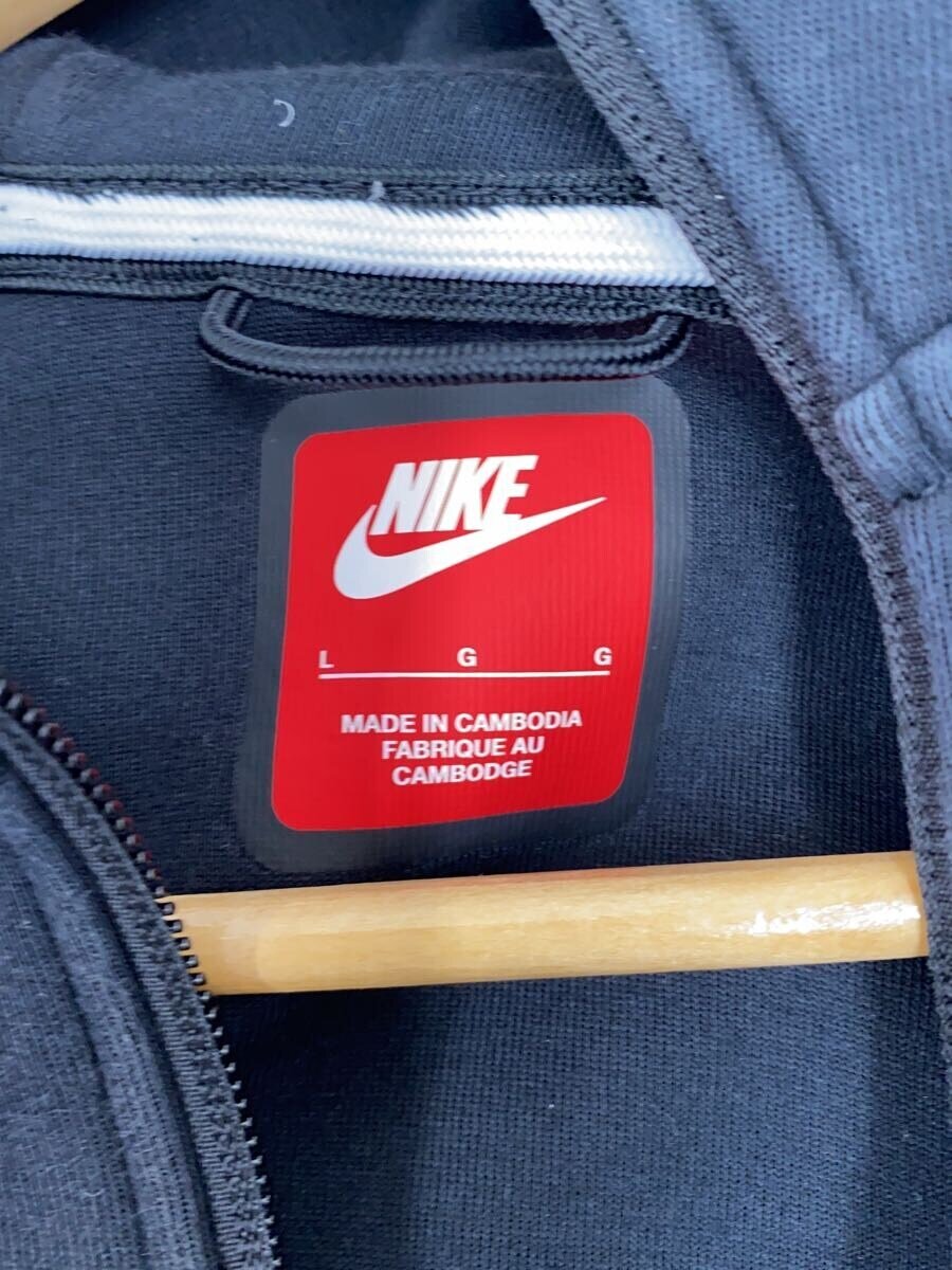 【中古】NIKE◆セットアップ/L/コットン/BLK/無地/HV0950-010/スウェット【メンズウェア】