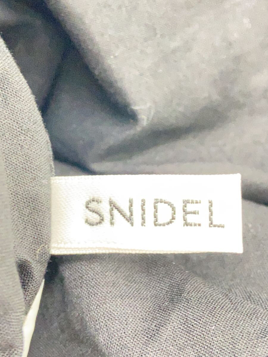 【中古】SNIDEL◆23AW/ファーライクニットベスト&キャミ/半袖ワンピース/0/コットン/BLK/SWNO234123【レディースウェア】