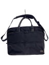 【中古】PORTER◆ブリーフケース/--/BLK【バッグ】