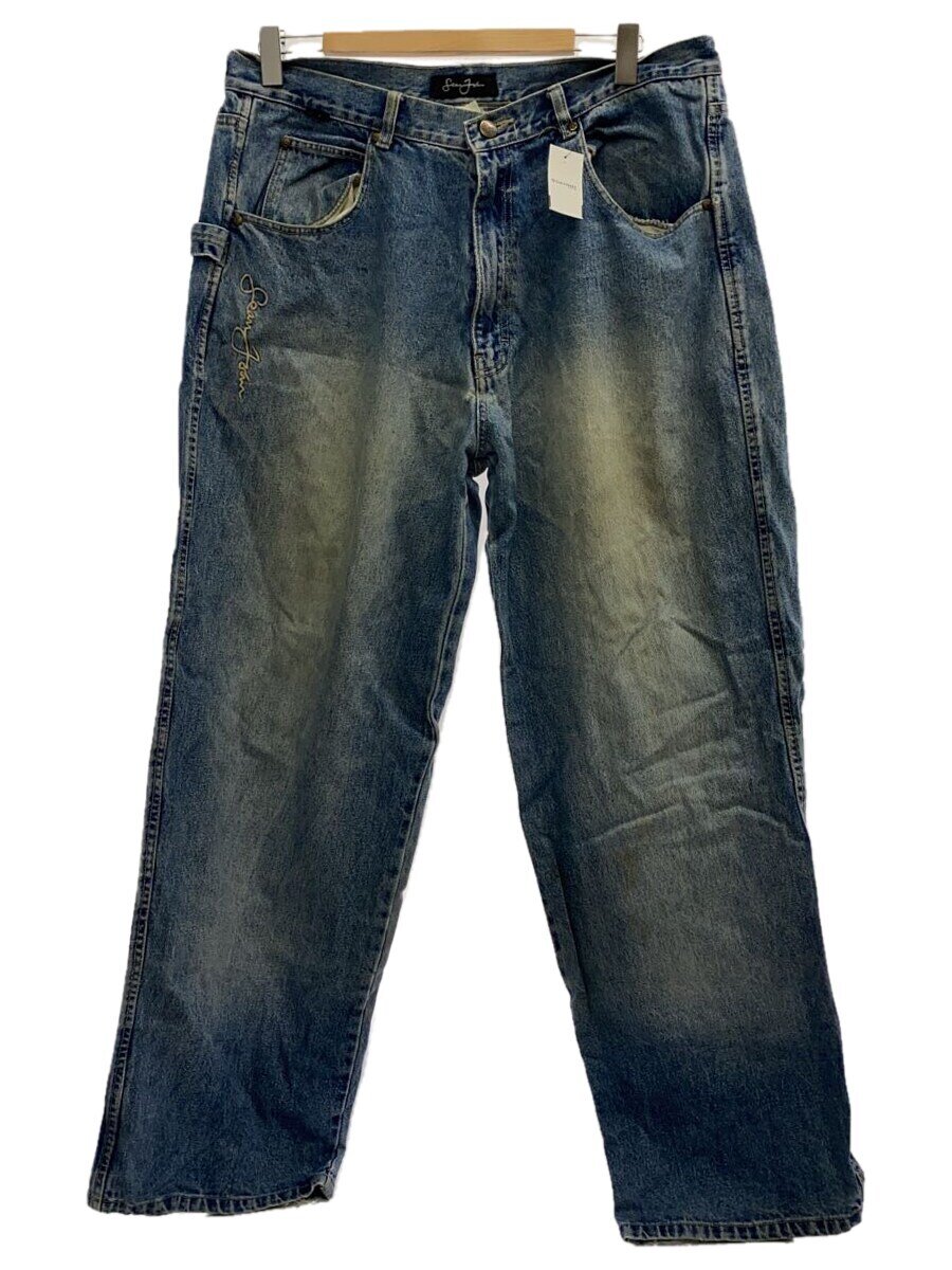 【中古】SEAN JOHN◆ボトム/38/コットン/BLU【メンズウェア】