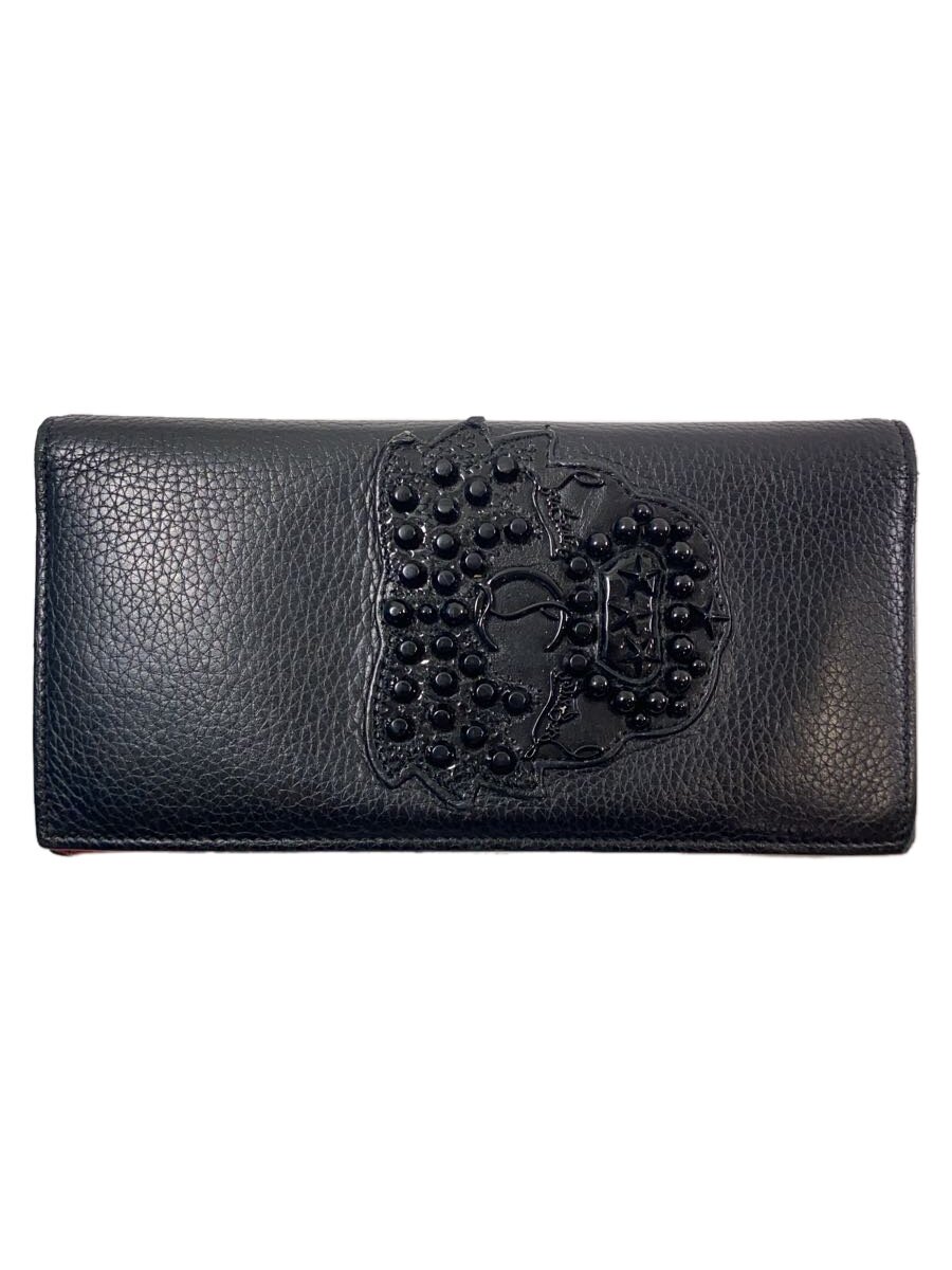 Clothing Accessories (Caps, Ties, Belts) - 【中古】Christian Louboutin◆長財布/レザー/BLK/メンズ【服飾雑貨他】