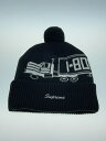 【中古】Supreme◆23AW/18-wheeler beanie/アクリル/BLK/メンズ【服飾雑貨他】