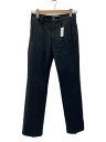 【中古】WRANGLER◆WIMUF1/UNFOLLOW別注/ボトム/S/ポリエステル/BLK【メンズウェア】
