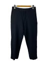 【中古】COMME des GARCONS HOMME◆ボトム/M/ウール/NVY/HT-P038/AD2017/ウールサージ製品染PT//【メンズウェア】