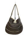 【中古】TOPKAPI◆ハンドバッグ/レザー/GRY/無地【バッグ】