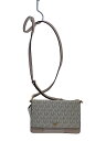 【中古】MICHAEL KORS◆ショルダーバッグ/--/BEG【バッグ】