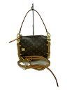 【中古】LOUIS VUITTON◆サイドトランクMM/モノグラム/レザー/BRW/M46358/金具部少しキズ有//【バッグ】(4)