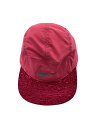 【中古】NIKE◆キャップ/--/PNK/レディース【服飾雑貨他】