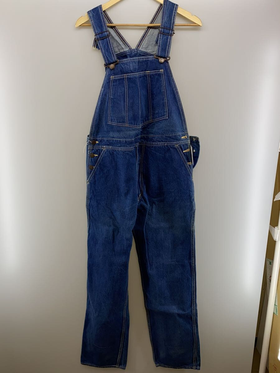 【中古】EDWIN◆オーバーオール/32/デニム/BLU【メンズウェア】