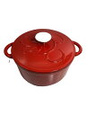 【中古】Meyer◆鍋/RED【キッチン用品】