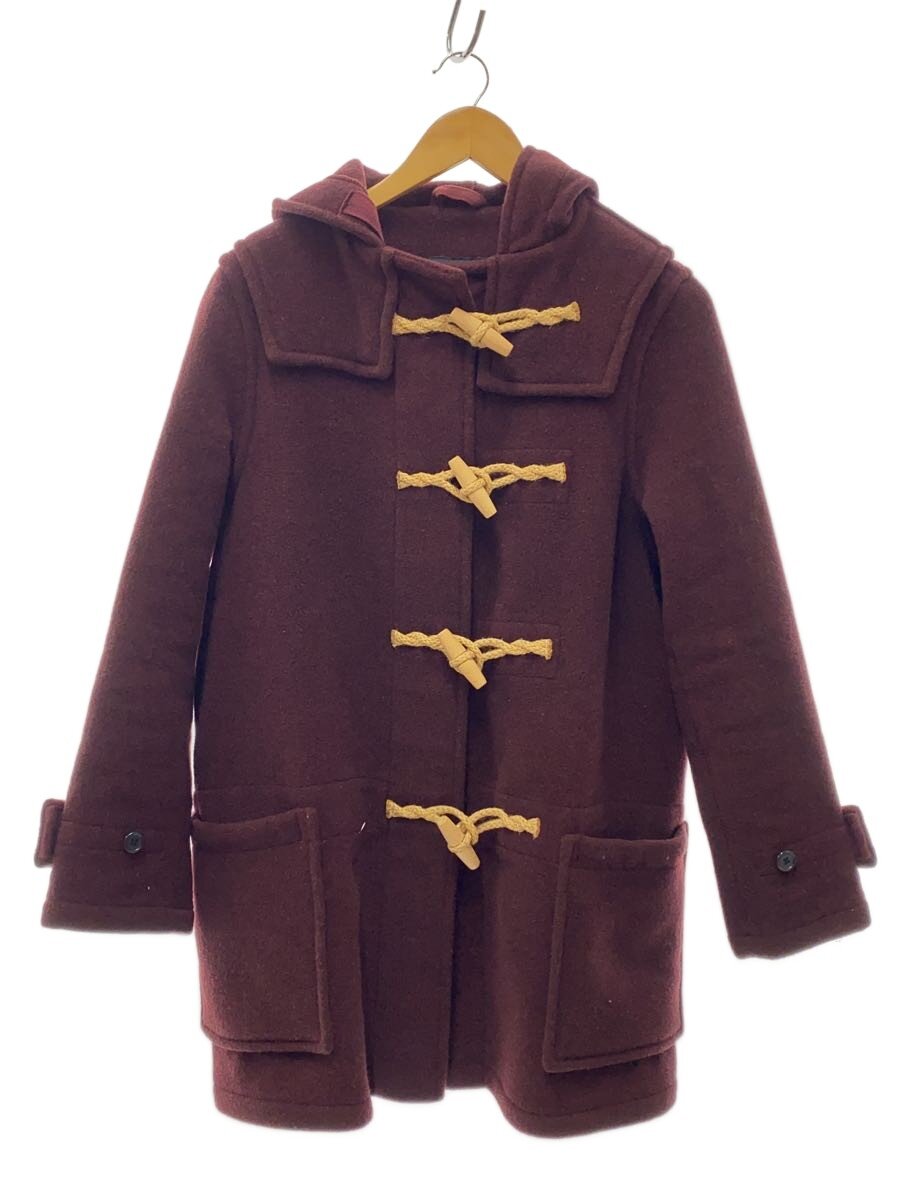 【中古】MARGARET HOWELL◆ダッフルコート/--/ウール/BRD/MHW0192//【レディースウェア】