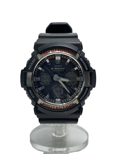 【中古】CASIO◆ソーラー腕時計・G-SHOCK/デジアナ/ラバー/BLK【服飾雑貨他】 【中古】CASIO◆ソーラー腕時計・G-SHOCK/デジアナ/ラバー/BLK【服飾雑貨他】
