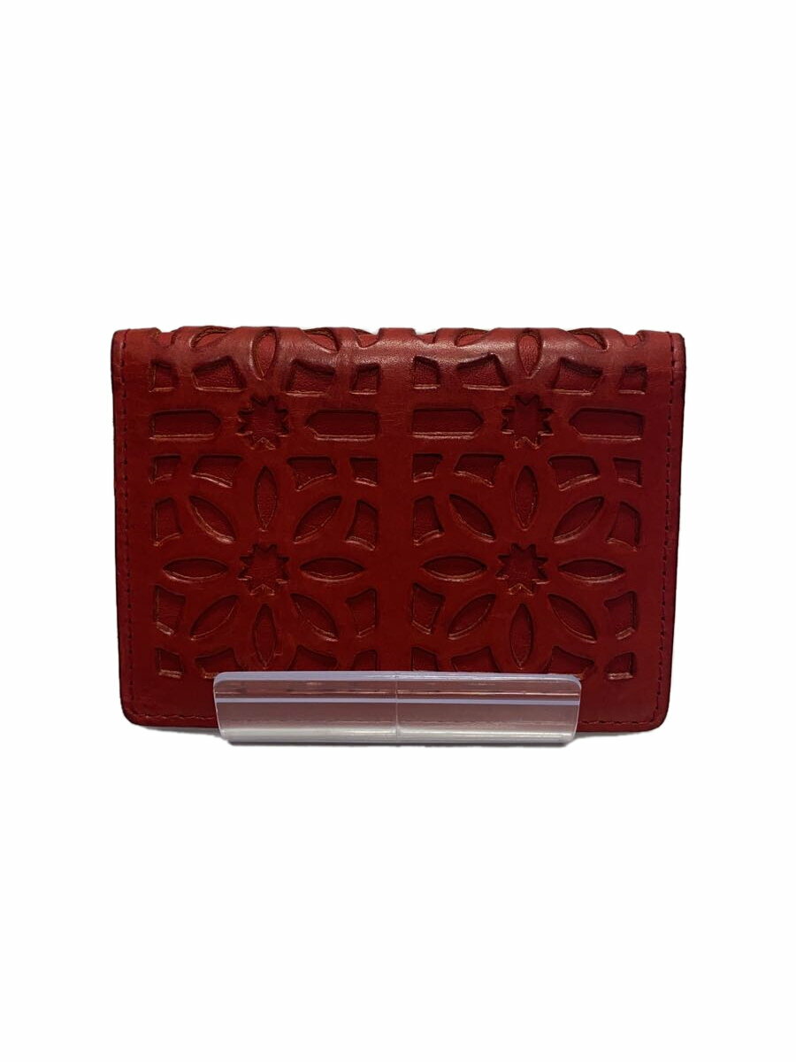 Other - 【中古】GENTEN◆カードケース/レザー/RED/レディース//【服飾雑貨他】