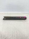 【中古】dyson◆ヘアアイロン Dyson Corrale ブラックニッケル/フューシャ【家電・ビジュアル・オーディオ】