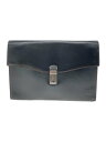 【中古】dunhill◆ブリーフケース/レザー/BLK/無地【バッグ】