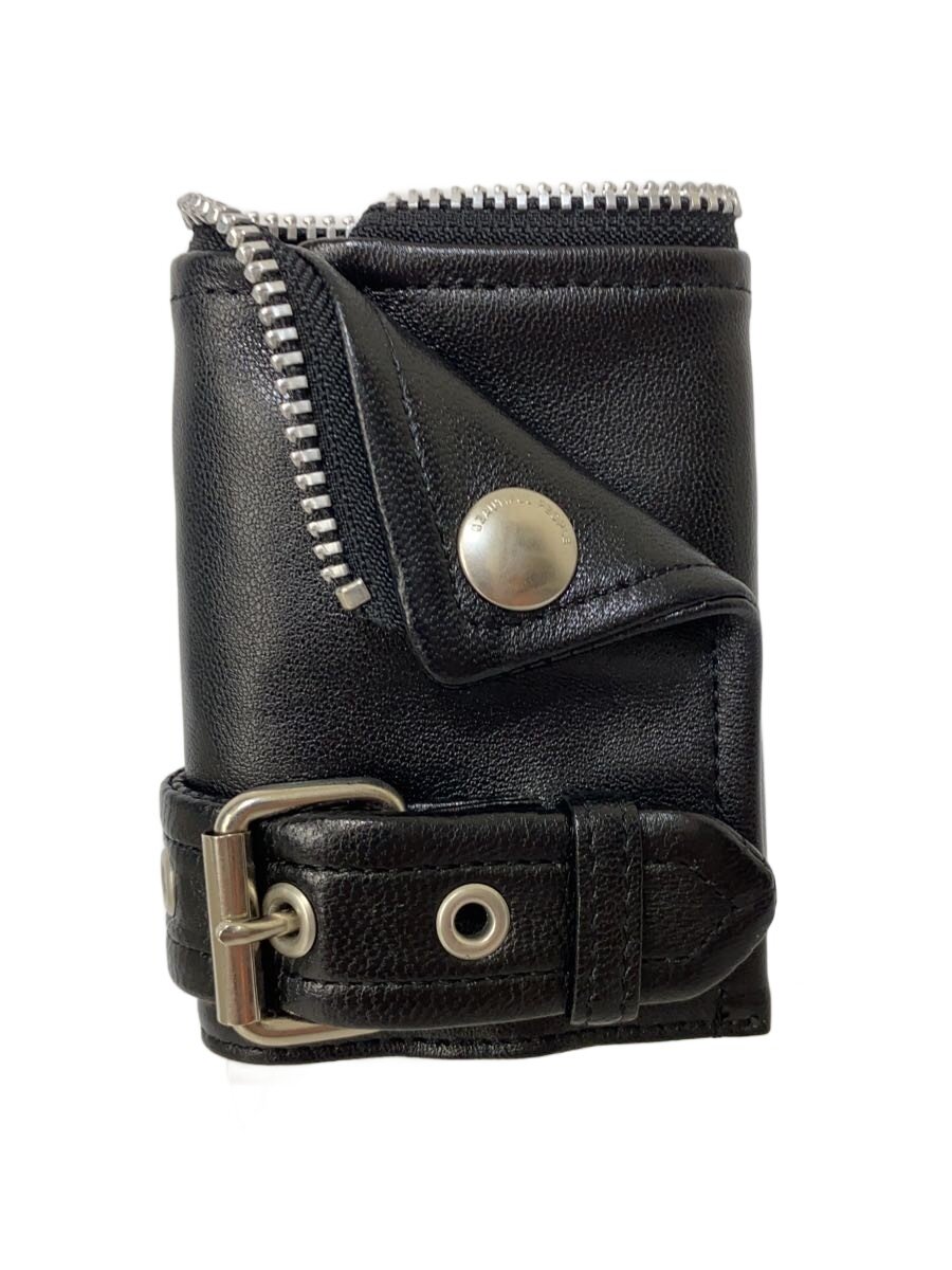 【中古】beautiful people◆excerpiton riders petit wallet/3つ折り財布/羊革/1545511908//【服飾雑貨他】