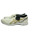 【中古】ASICS◆スポーツその他/ランニングシューズ/白/1011A674/アシックス【スポーツ】