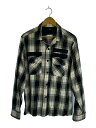 【中古】DIESEL◆長袖シャツ/L/コットン/WHT/チェック【メンズウェア】(4)