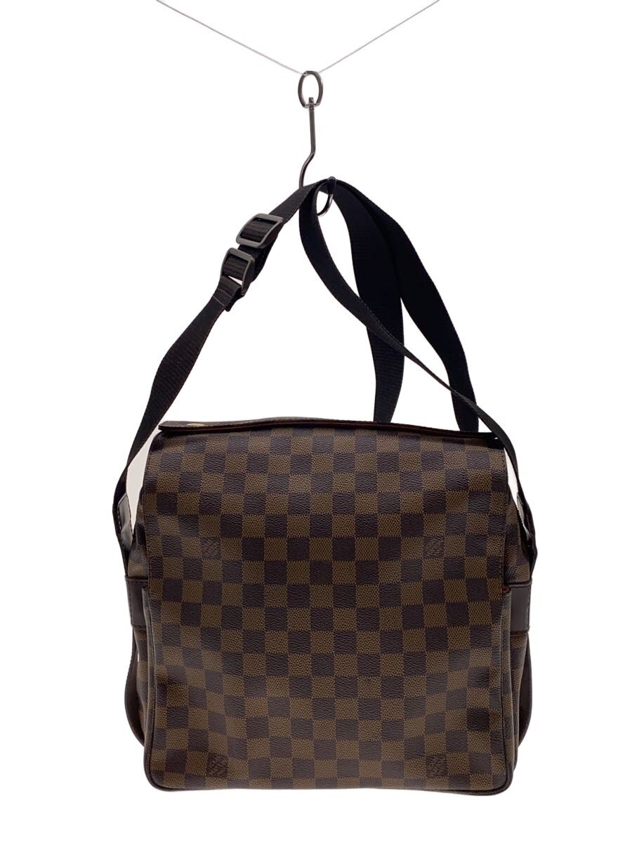 LOUIS VUITTON - 【中古】LOUIS VUITTON◆ナヴィグリオ_ダミエ・エベヌ/PVC/BRW【バッグ】