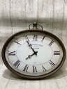 【中古】GALERIE du GASTON/Vintage Style Oval French Wall Clock/BRW【インテリア小物・日用雑貨】