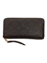 【中古】LOUIS VUITTON◆ポルト・フォイユ・クレマンス_エピ_BLK/レザー/BLK/総柄/メンズ【服飾雑貨他】(4)