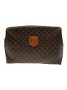 【中古】CELINE◆ポーチ/PVC/BRW/総柄【バッグ】