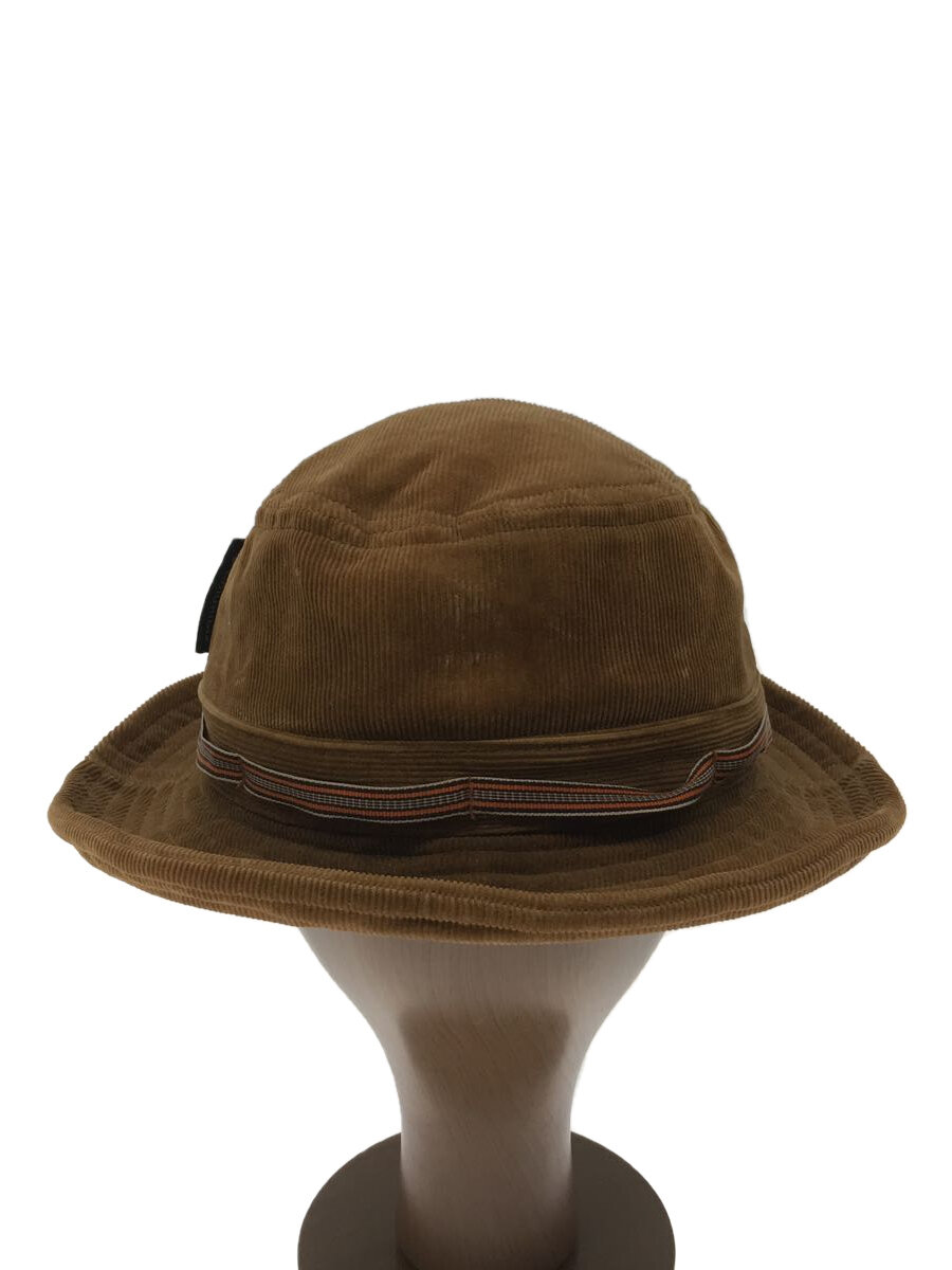 【中古】Columbia◆ハット/M/コーデュロイ/BRW/無地/レディース//【服飾雑貨他】