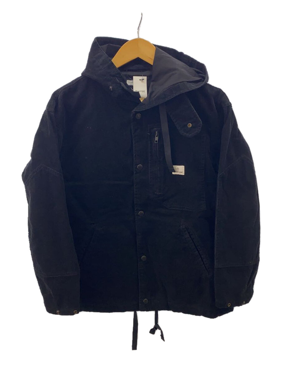 【中古】Engineered Garments◆コーデュロイベンチジャケット/XXS/コットン/BLK/無地【レディースウェア】