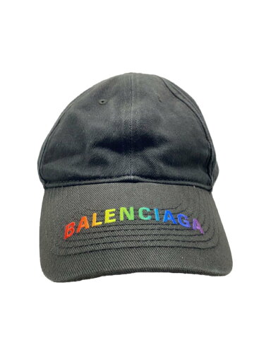 【中古】BALENCIAGA◆キャップ/FREE/コットン/BLK/メンズ【服飾雑貨他】 【中古】BALENCIAGA◆キャップ/FREE/コットン/BLK/メンズ【服飾雑貨他】