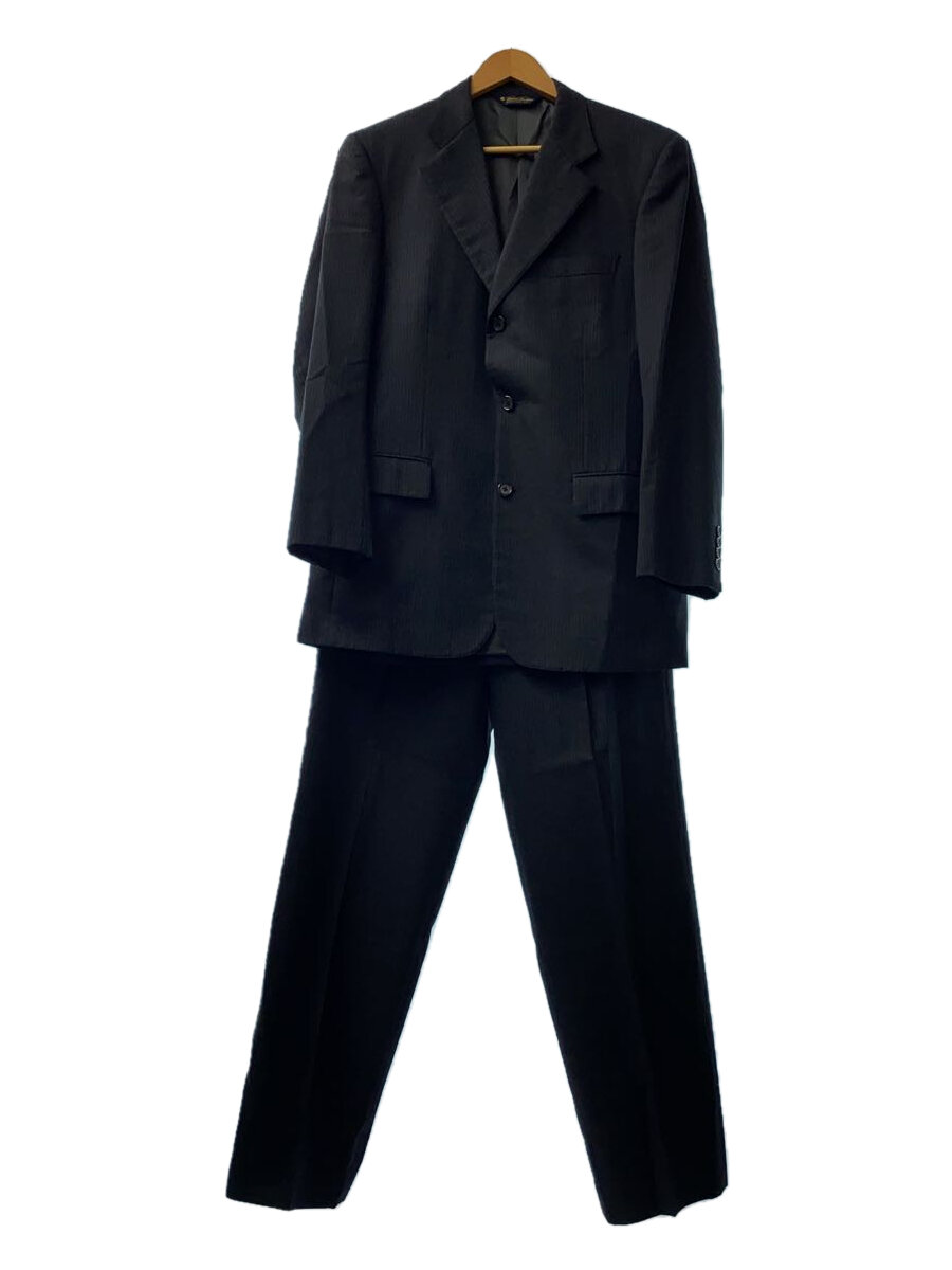 【中古】BROOKS BROTHERS◆スーツ/38/ウール/BLK/ストライプ【メンズウェア】