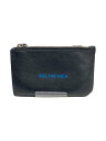 【中古】BALENCIAGA◆コインケース/カードケース//レザー/BLK/メンズ/640535【服飾雑貨他】(4)