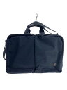 【中古】PORTER◆ブリーフケース/ナイロン/BLK【バッグ】