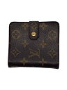 【中古】LOUIS VUITTON◆コンパクト・ジップ_モノグラム・キャンバス_BRW/PVC/BRW/レディース【服飾雑貨他】(4)