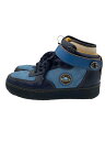 【中古】COACH◆ハイカットスニーカー/27cm/BLU/G1014【シューズ】