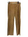 【中古】LOEWE◆ボトム/40/羊革/CML【レディースウェア】