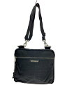 【中古】DIESEL◆ショルダーバッグ/BLK【バッグ】