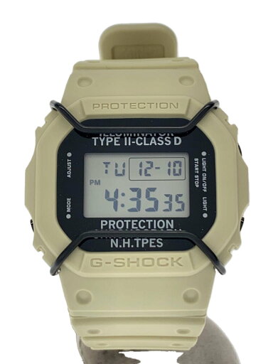 【中古】CASIO◆クォーツ腕時計/デジタル/ラバー/GRY/IVO/DW-5600NH【服飾雑貨他】 【中古】CASIO◆クォーツ腕時計/デジタル/ラバー/GRY/IVO/DW-5600NH【服飾雑貨他】