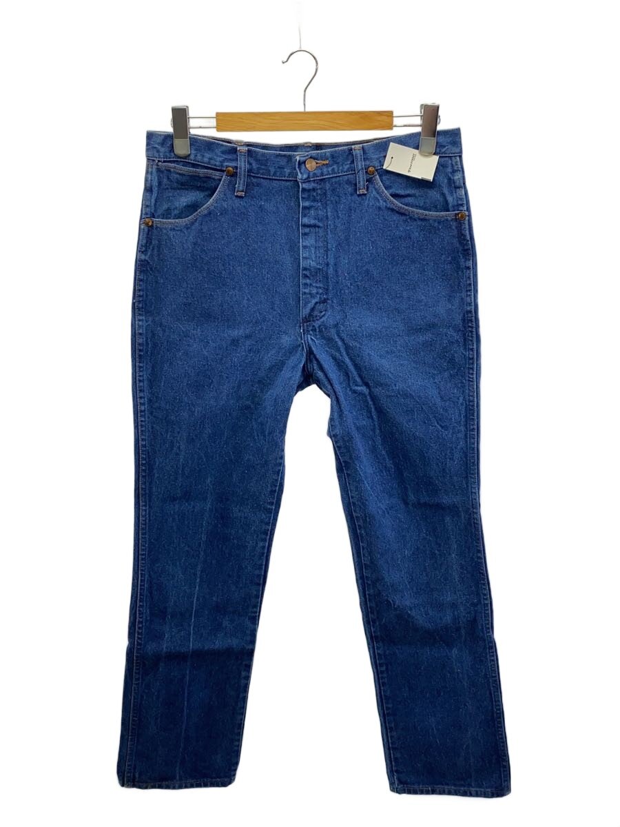 【中古】WRANGLER◆90S/936DEN/USA製/ストレートパンツ/36/デニム/IDG/無地//【メンズウェア】