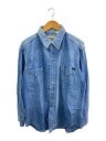 【中古】sears◆70s/ウェスタン/長袖シャツ/XL/デニム/IDG//【メンズウェア】(4)