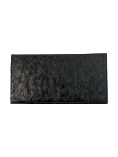 【中古】LOEWE◆長札入れ/長財布/ロゴ/エンボス加工/ブラック//【服飾雑貨他】 【中古】LOEWE◆長札入れ/長財布/ロゴ/エンボス加工/ブラック//【服飾雑貨他】